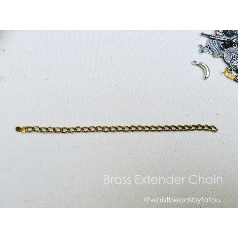 Brass extender chain